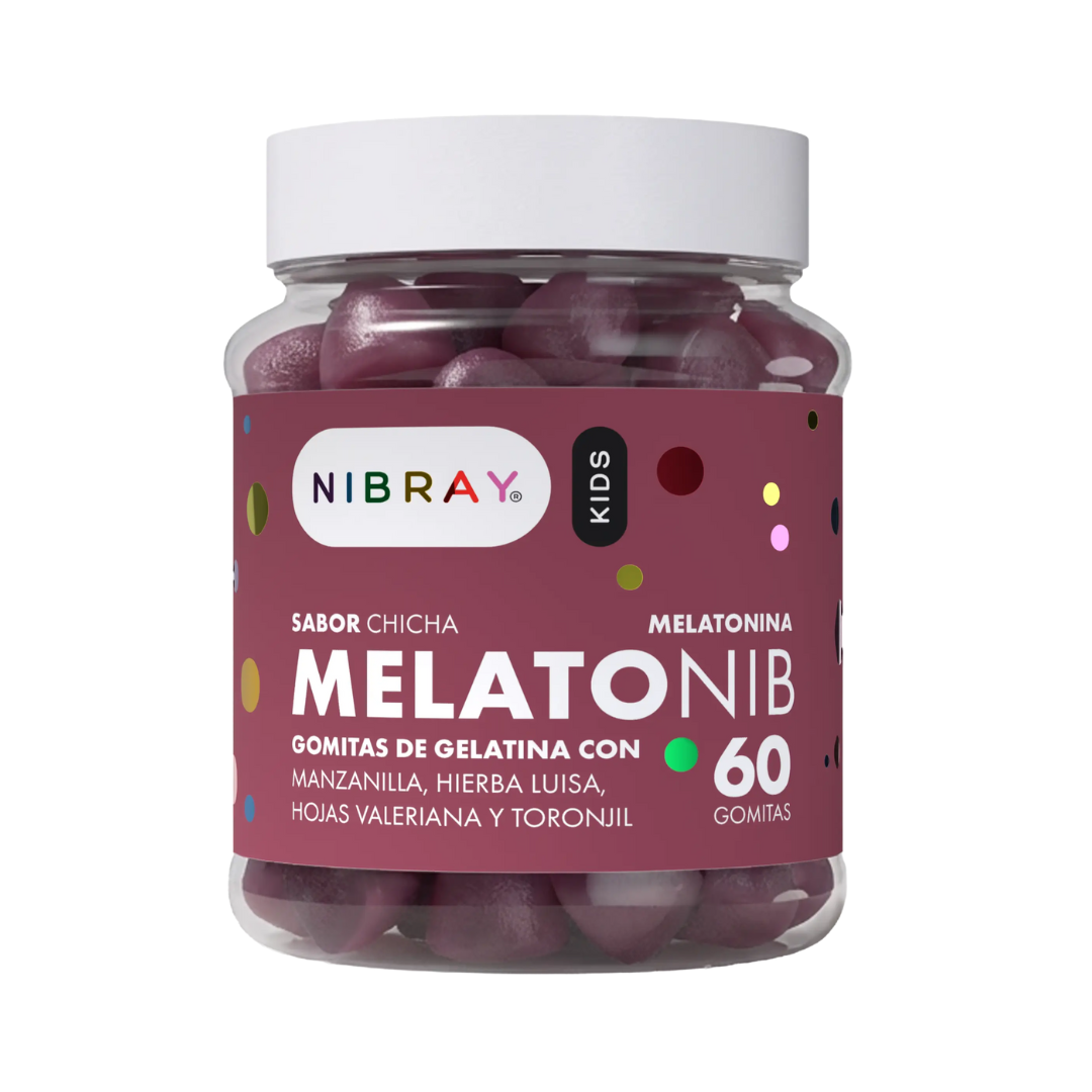 Nibray Kids - Gomitas Melatonina 1 mg para Niños