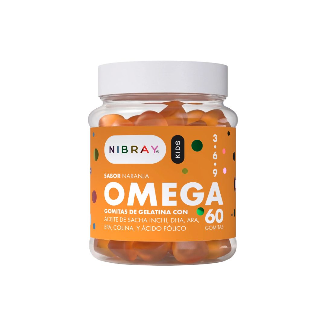 Nibray Kids – Gomitas Omega 3 6 y 9 para Niños