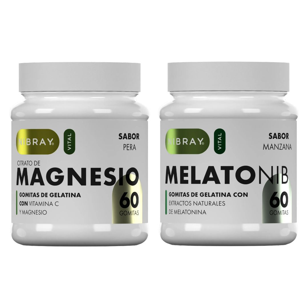 Pack Nibray Vital Magnesio + Melatonib